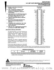 SN74LVTH18511 datasheet pdf Texas Instruments