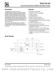 MK2732-06 datasheet pdf Texas Instruments