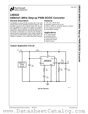 LM2622EVAL datasheet pdf National Semiconductor