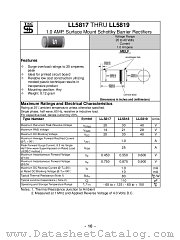 LL5817 datasheet pdf Taiwan Semiconductor