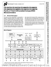 CR16MAS9VJE7 datasheet pdf National Semiconductor