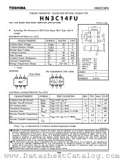 HN3C14FU datasheet pdf TOSHIBA
