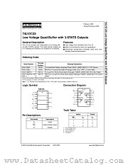 74LVX125MTCX datasheet pdf Fairchild Semiconductor