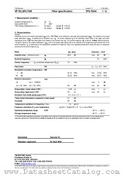 TFS70AA datasheet pdf Vectron