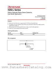 HZS16-3L datasheet pdf Renesas