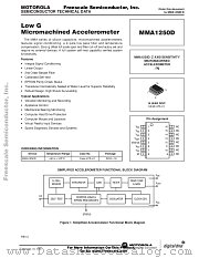 MMA1250D datasheet pdf Freescale (Motorola)