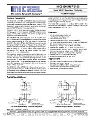 MIC5156 datasheet pdf Micrel Semiconductor