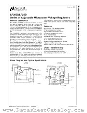 LP2951ACN datasheet pdf National Semiconductor