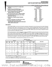 SN74BCT29854DWR datasheet pdf Texas Instruments