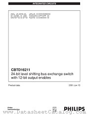 CBTD16211DGG datasheet pdf Philips