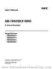 QB-78K0SKX1MINI datasheet pdf NEC