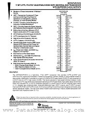 SN74GTLPH1616 datasheet pdf Texas Instruments