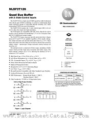 NLSF3T126 datasheet pdf ON Semiconductor