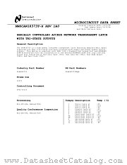5962-9311801MXA datasheet pdf National Semiconductor