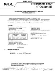 UPD72042BGT datasheet pdf NEC