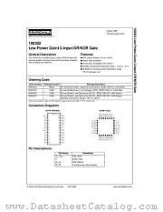 100302SCX datasheet pdf Fairchild Semiconductor