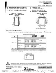 SN74HCT04IDRQ1 datasheet pdf Texas Instruments