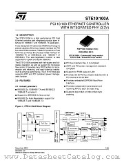 STE10/100E datasheet pdf ST Microelectronics