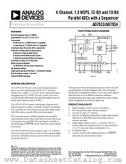 EVAL-AD7934CB datasheet pdf Analog Devices