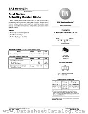 BAS70-04L datasheet pdf ON Semiconductor