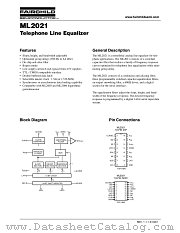 ML2021CSX datasheet pdf Fairchild Semiconductor