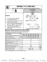 SB310G datasheet pdf Taiwan Semiconductor