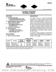 VSP2270M datasheet pdf Texas Instruments