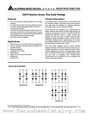 PACDN1404CG datasheet pdf California Micro Devices Corp