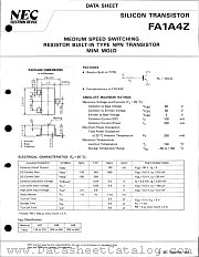 FA1A4Z-T2B datasheet pdf NEC
