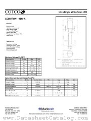 LC503TWN1-15G-A datasheet pdf Marktech Optoelectronics