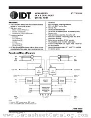 IDT7005L20J datasheet pdf IDT
