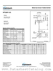 MT5260P-UG datasheet pdf Marktech Optoelectronics