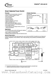 BTS 432-F2 datasheet pdf Infineon