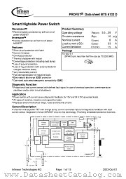 BTS 6133D datasheet pdf Infineon