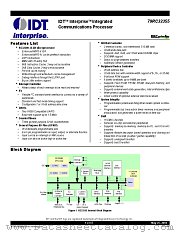 IDT79RC32K438-200BBI datasheet pdf IDT