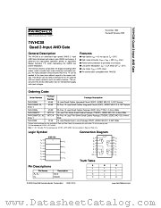 74VHC08SJ datasheet pdf Fairchild Semiconductor