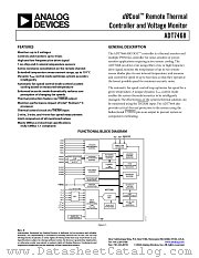 ADT7468ARQ datasheet pdf Analog Devices