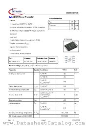 BSC094N03S datasheet pdf Infineon