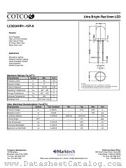 LC503AHR1-15P-A datasheet pdf Marktech Optoelectronics