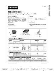 FDD6296_NL datasheet pdf Fairchild Semiconductor