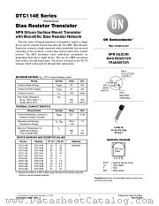 DTC143ZM3T5G datasheet pdf ON Semiconductor