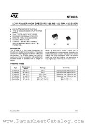 ST490AB datasheet pdf ST Microelectronics