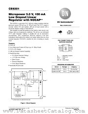 CS9201YDF8 datasheet pdf ON Semiconductor