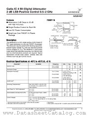 AA264-87 datasheet pdf Skyworks Solutions