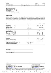 TFS600 datasheet pdf Vectron
