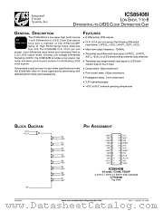 ICS85408I datasheet pdf Texas Instruments