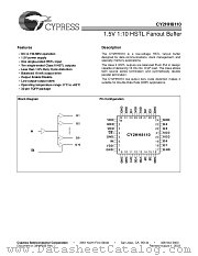 CY2HH8110AC datasheet pdf Cypress