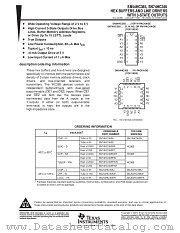 SN74HC365DT datasheet pdf Texas Instruments