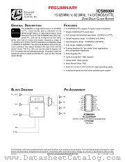 ICS86004 datasheet pdf Texas Instruments