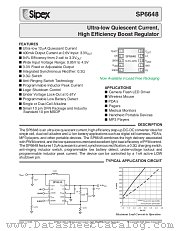 SP6648ER-L datasheet pdf Sipex Corporation